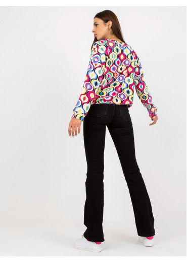 Ružové vzorované tričko