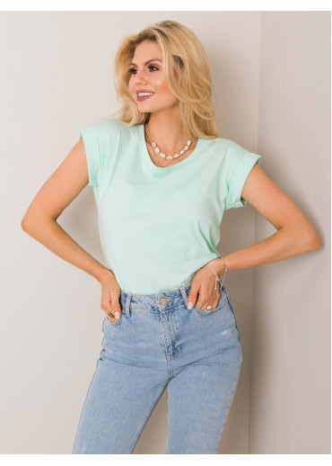 Svetlozelené bavlnené tričko