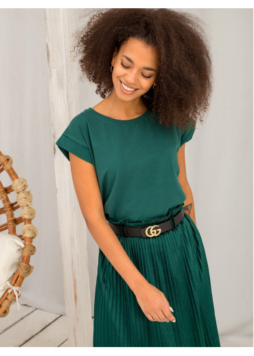 Tmavozelené tričko