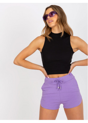 Čierny rolákový top