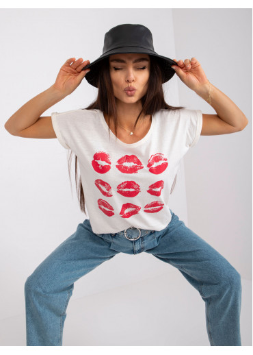 Smotanovo biele tričko Kiss