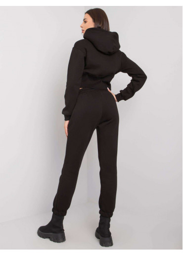 Čierna tepláková súprava