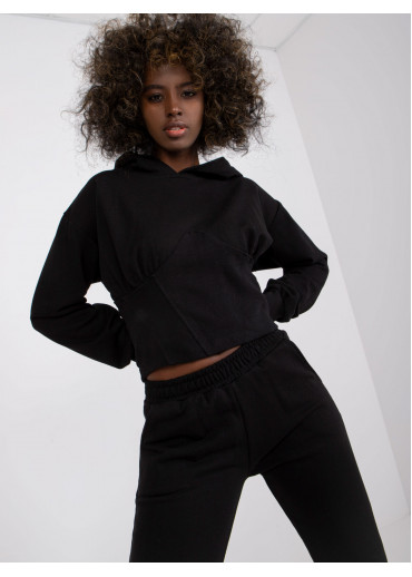 Čierna tepláková súprava