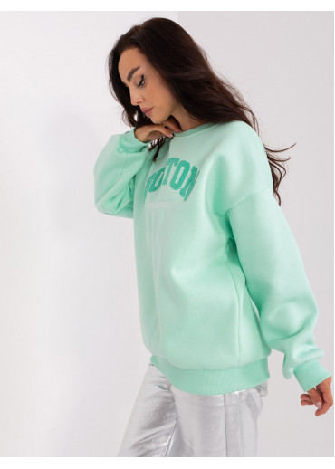 Svetlozelená mikina