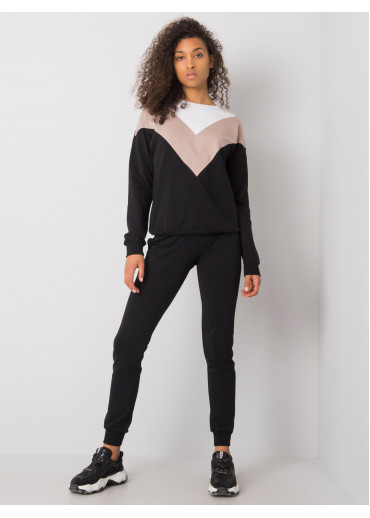 Čierna tepláková súprava