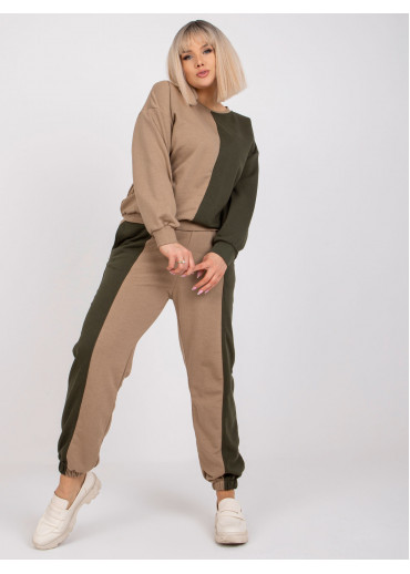 Khaki zelená tepláková súprava