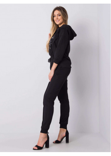 Čierna tepláková súprava