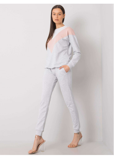 Púdrovo ružová tepláková súprava