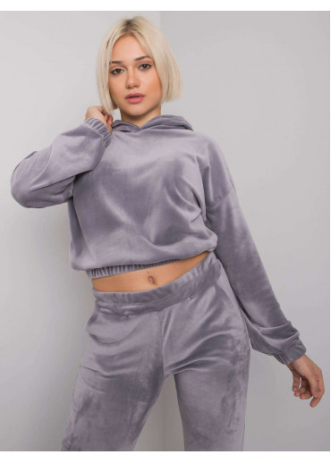 Sivá tepláková súprava