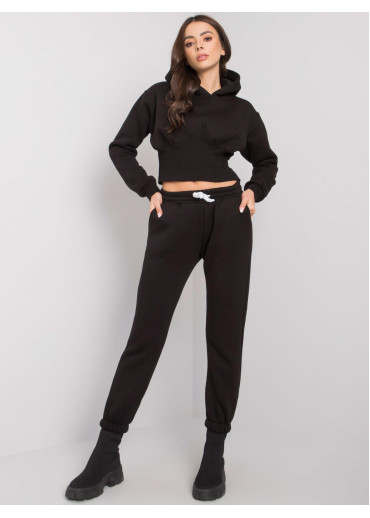 Čierna tepláková súprava