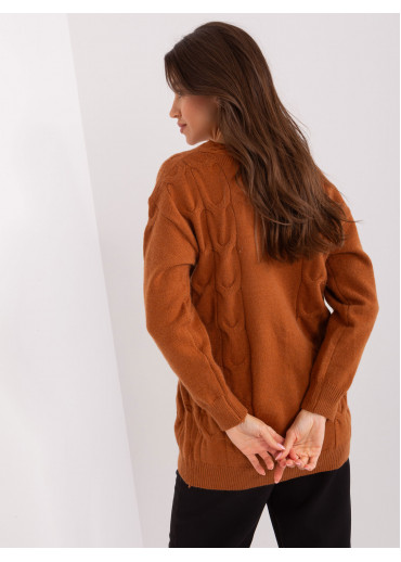 Karamelovo hnedý sveter