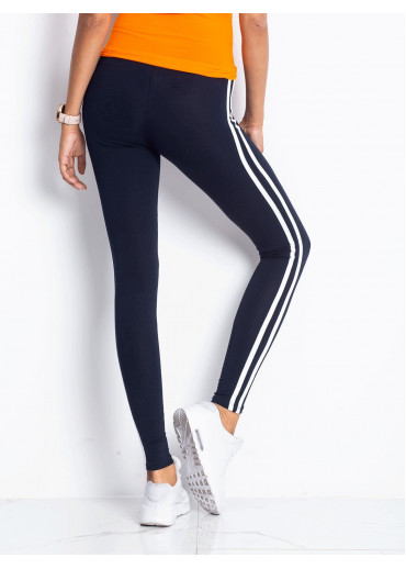 Modré legíny s lampasmi