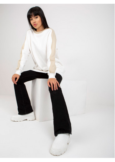 Béžovo hnedá mikinová tunika