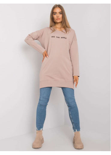 Béžovo hnedá tunika