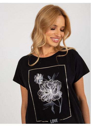 Čierne tričko Love