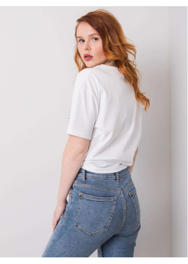 Biele tričko s potlačou