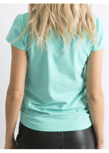 Svetlozelené basic tričko