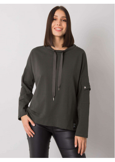 Khaki zelená mikina