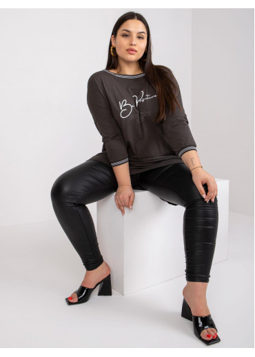 Khaki zelená tunika