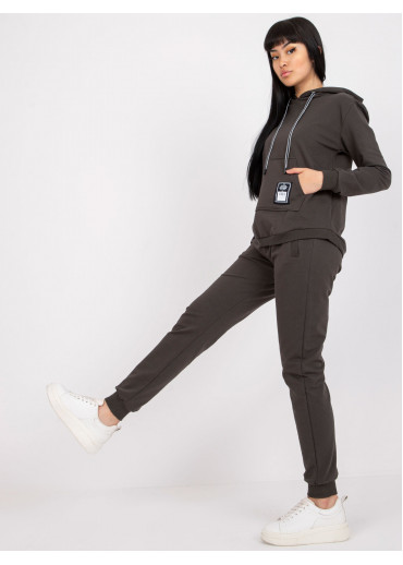 Khaki zelená tepláková súprava