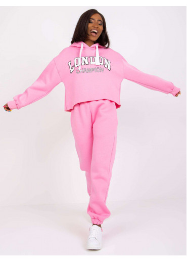 Ružová tepláková súprava