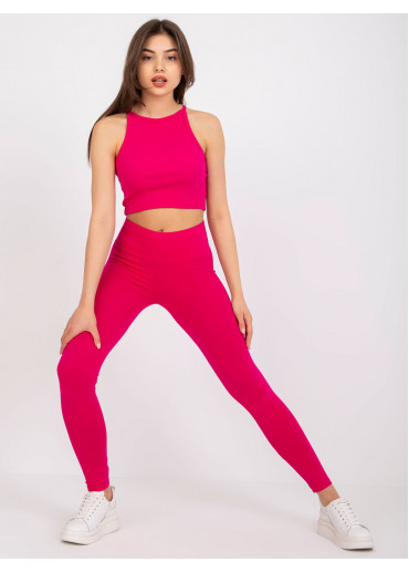 Fuchsiovo ružové legíny