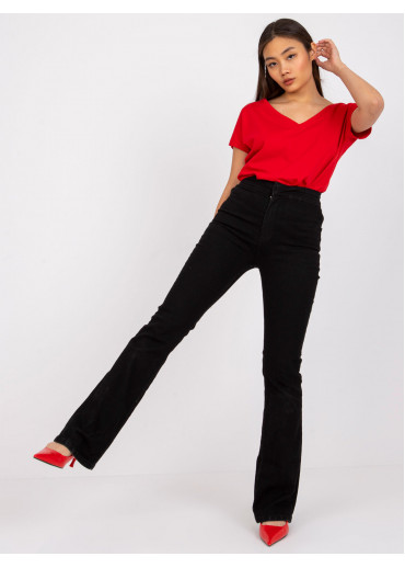 Červené basic tričko