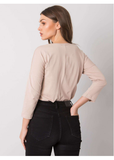 Béžovo hnedé tričko