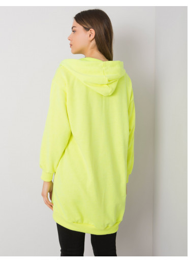 Žltá predĺžená mikina