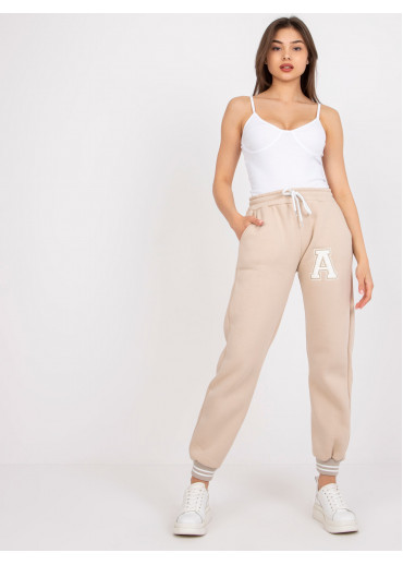 Béžovo hnedé tepláky