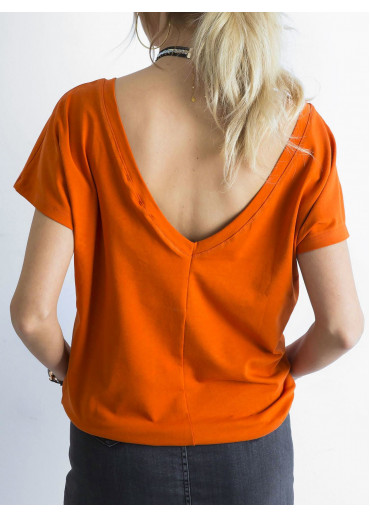 Karamelovo hnedé tričko