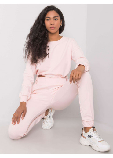 Púdrovo ružová tepláková súprava