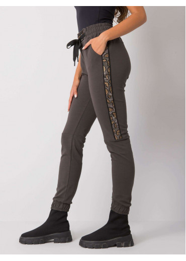 Khaki zelené tepláky