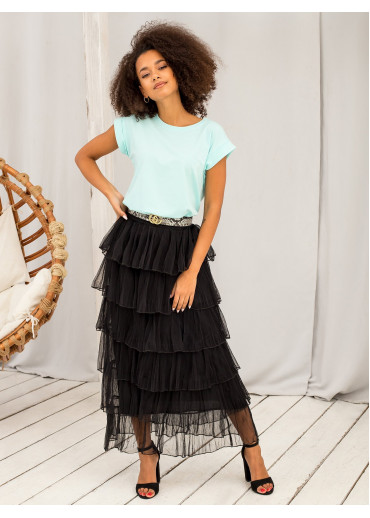 Svetlozelené basic tričko