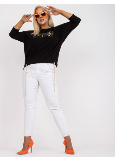 Čierne tričko s potlačou