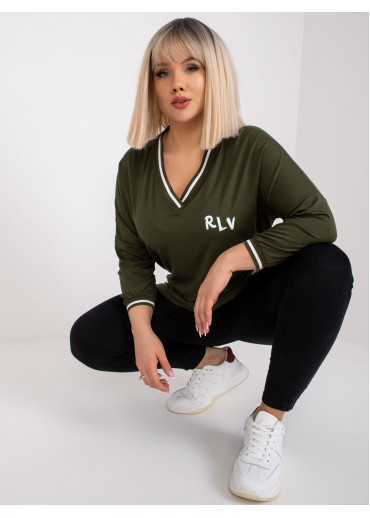 Khaki zelené tričko