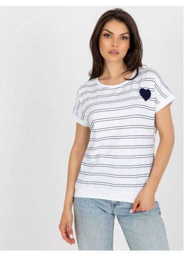 Svetlomodré tričko srdce