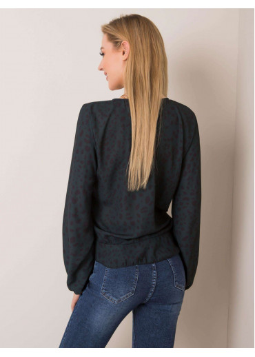 Tmavozelená blúzka