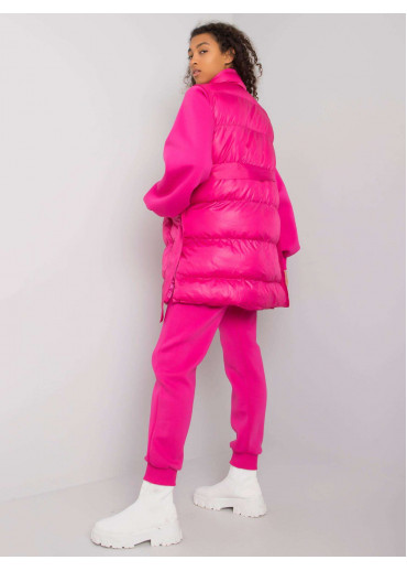 Fuchsiovo ružový teplákový komplet