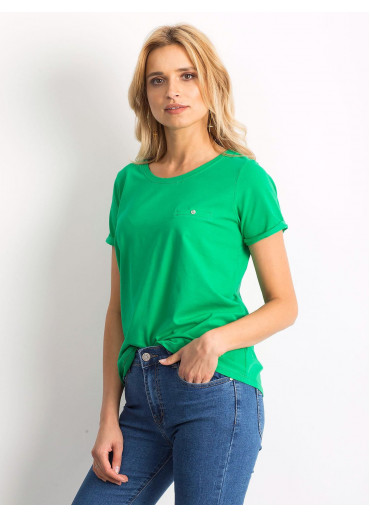 Zelené basic tričko