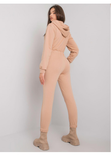 Hnedý teplákový overal