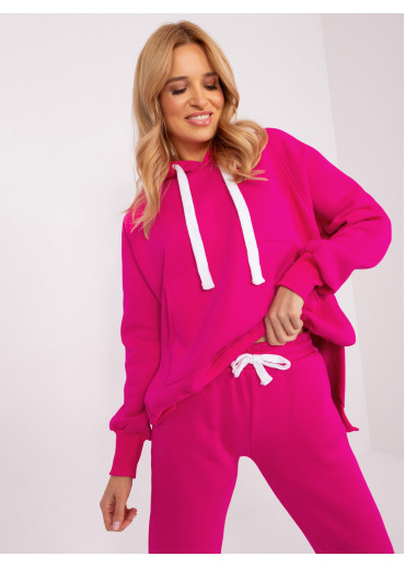 Fuchsiovo ružová tepláková súprava