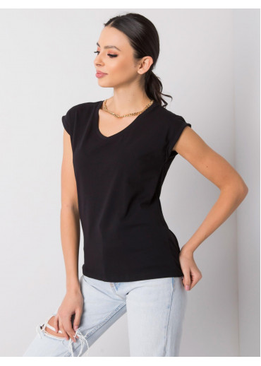 Čierne basic tričko