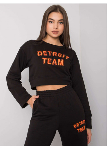 Čierna tepláková súprava