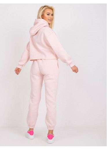 Púdrovo ružová tepláková súprava