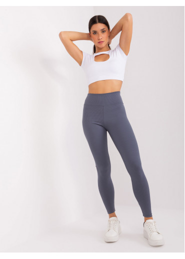 Grafitovo sivé legíny