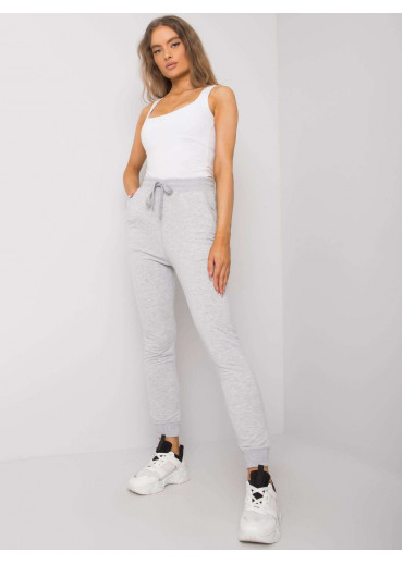 Svetlosivé dámske tepláky