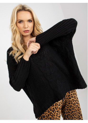 Čierny pulóver
