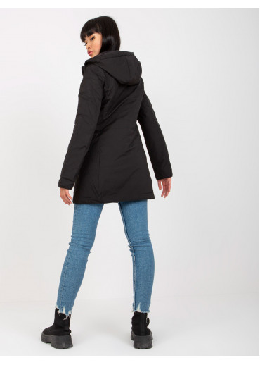 Čierna obojstranná bunda