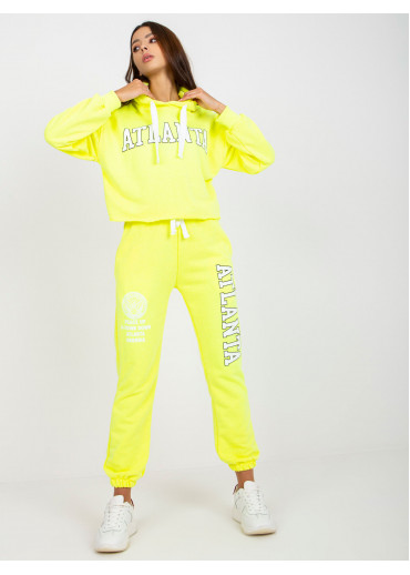 Žltá tepláková súprava